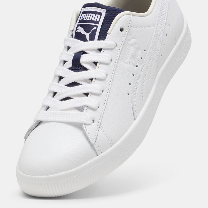 PUMA Men's Clyde Varsity II Shoes White image number 4