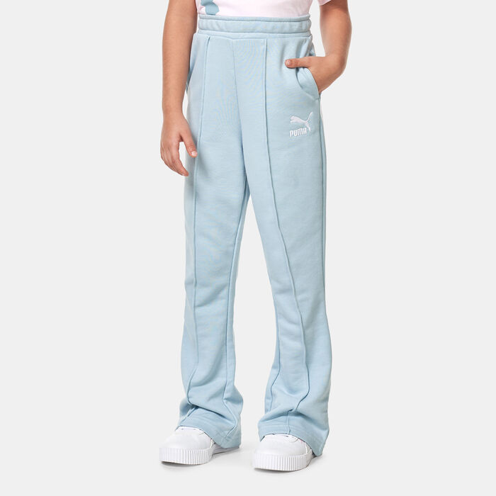 PUMA Kids' Classics Flared Pants (Older Kids) Blue image number 0