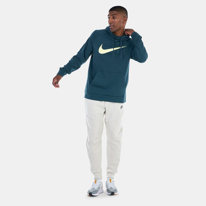 Nike Men's Dri-FIT Swoosh Hoodie Green image number 2