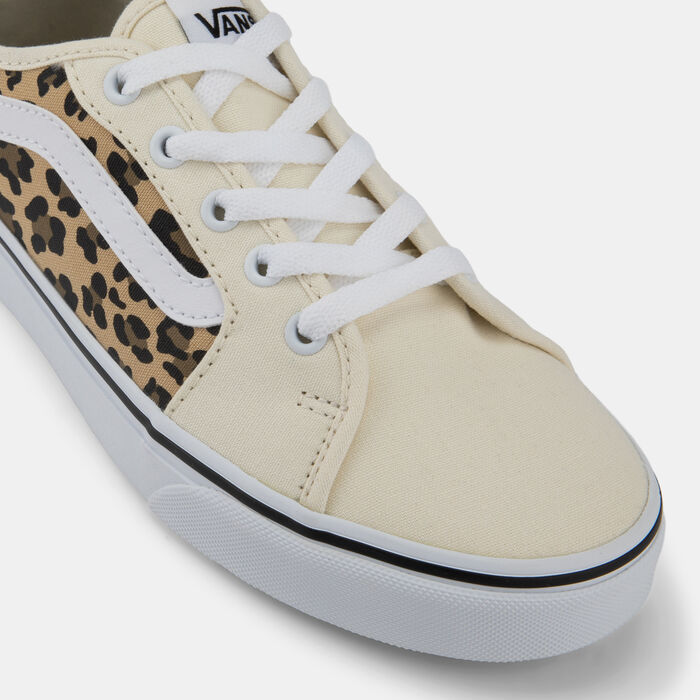 Vans Kids' Flocked Leopard Old Skool Shoes Multi image number 4
