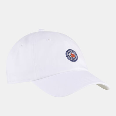PUMA Wardrobe Essentials Graphic Dad Cap White