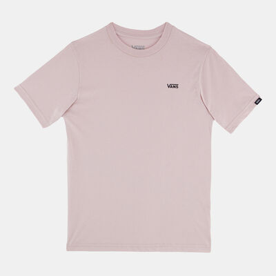 Vans Kids' Left Chest Logo T-Shirt Pink
