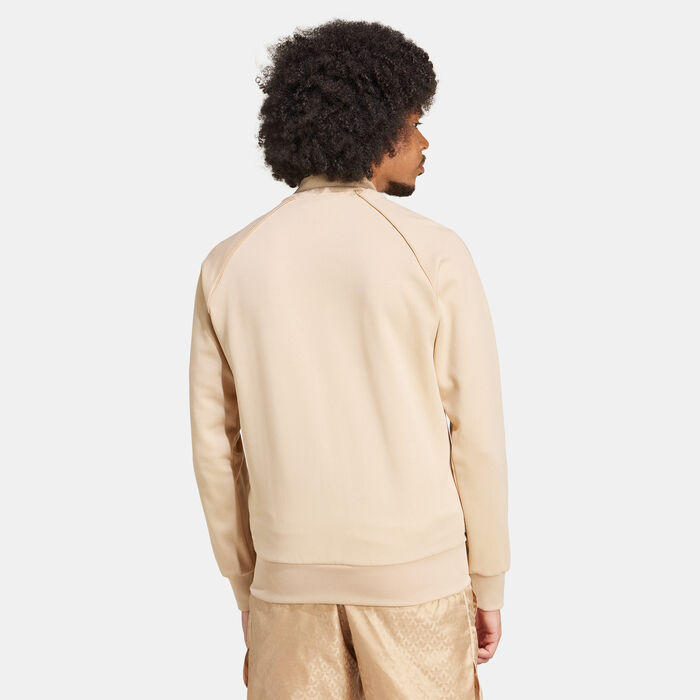 adidas Originals Men's Mono Track Jacket Beige image number 1