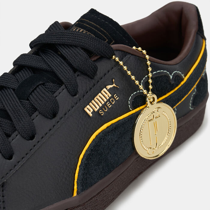 PUMA Kids' x One Piece Suede Shoes Black image number 5