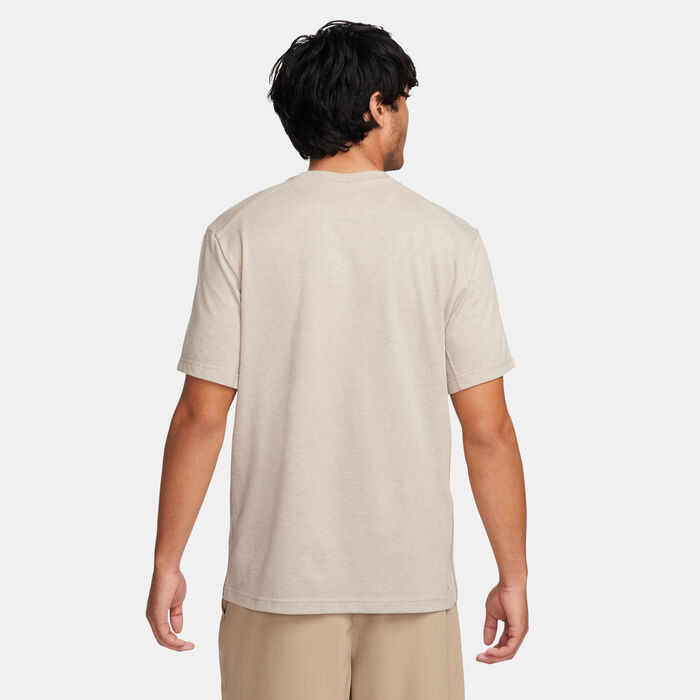 Nike Men's Primary Dri-FIT Training T-Shirt Grey image number 1