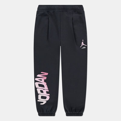 Nike Kids' Jumpman Club Pleated Fleece Sweatpants Black