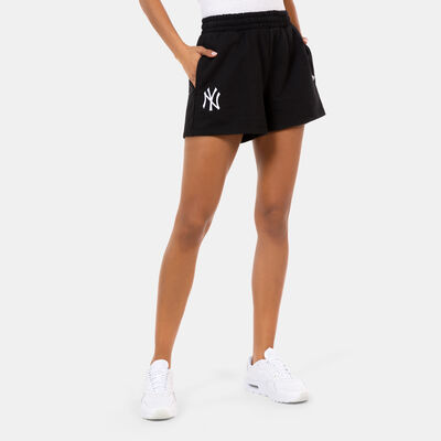 New Era Women's MLB New York Yankees Shorts Black