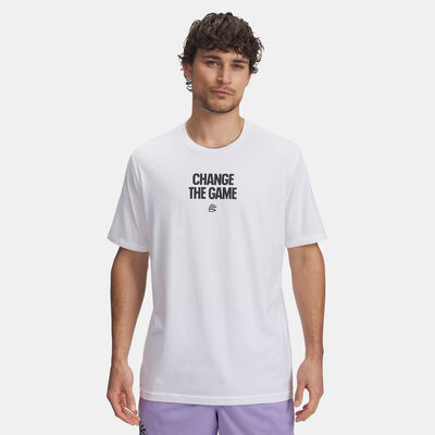 Under Armour Men's Curry Playable T-Shirt White