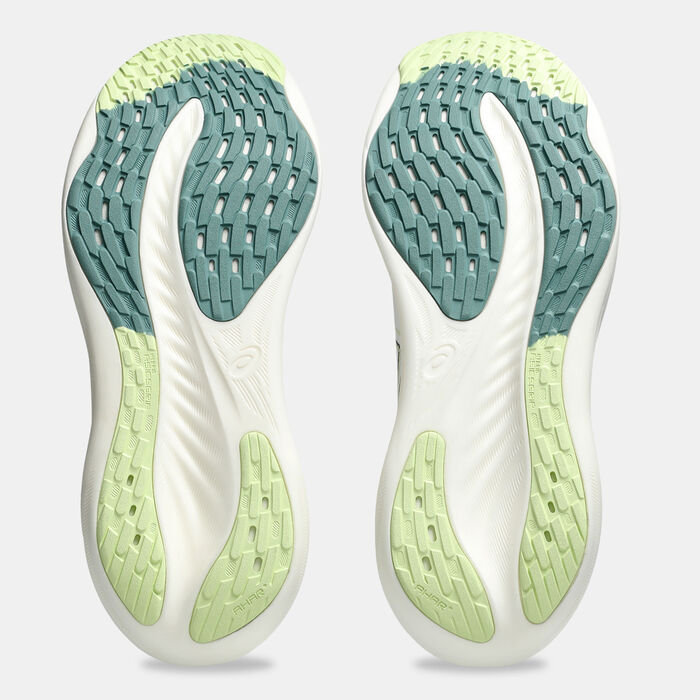 ASICS Men's GEL-NIMBUS 26 Running Shoes White image number 3