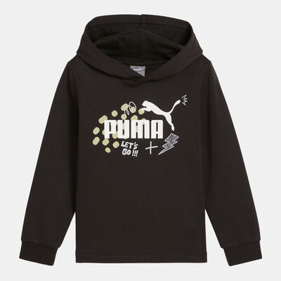 PUMA Kids' Essential+ Hoodie Black