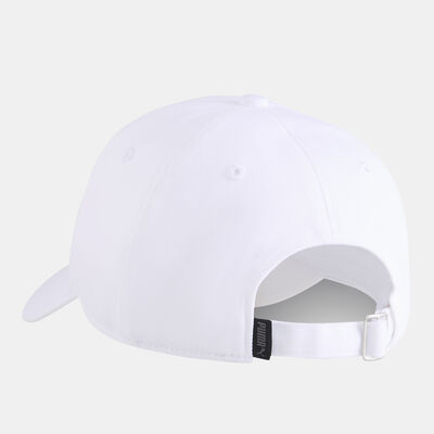 PUMA Wardrobe Essentials Graphic Dad Cap White