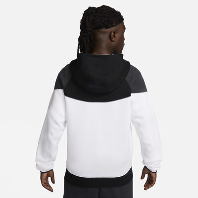 Nike Men's Sportswear Tech Fleece Windrunner Full-Zip Hoodie White