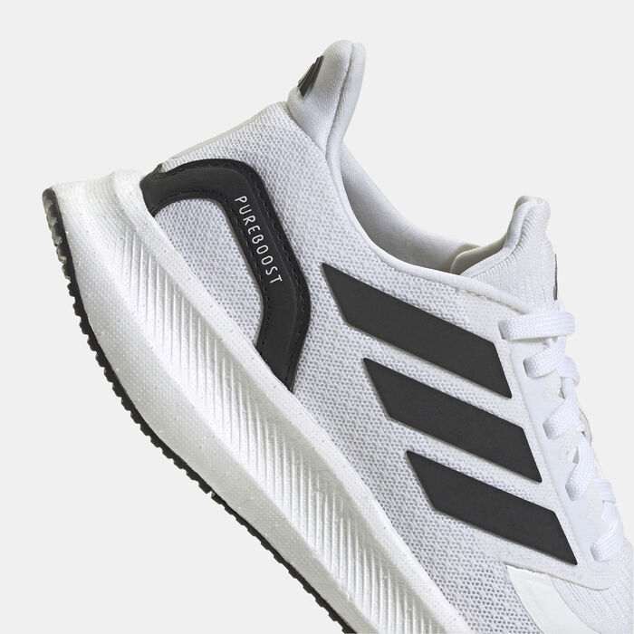 adidas Kids' Pureboost Light Running Shoes White image number 5