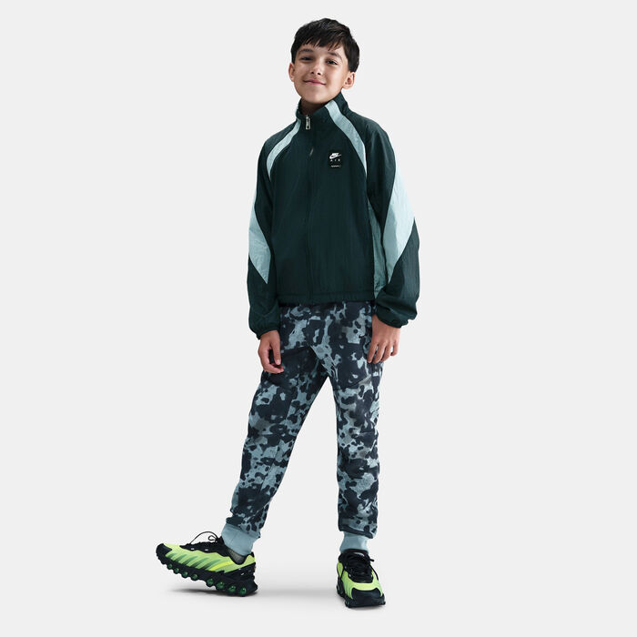 Nike Kids' Air Woven Track Jacket Green image number 2