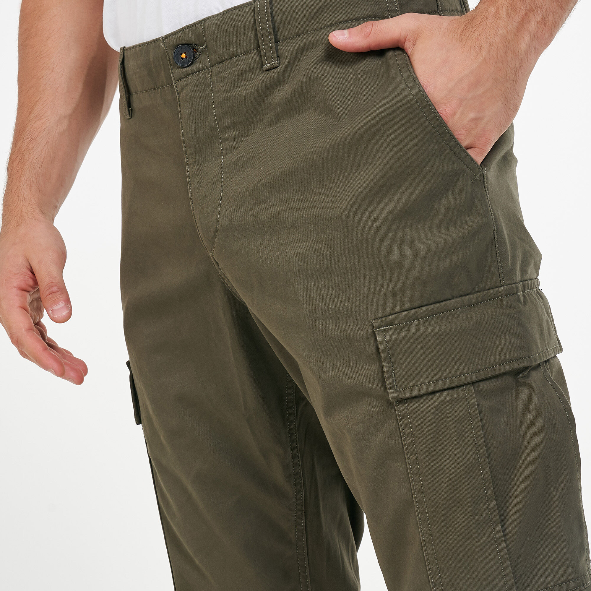 TIMBERLAND - Men's cargo garment-dyed joggers - GH-Stores.com