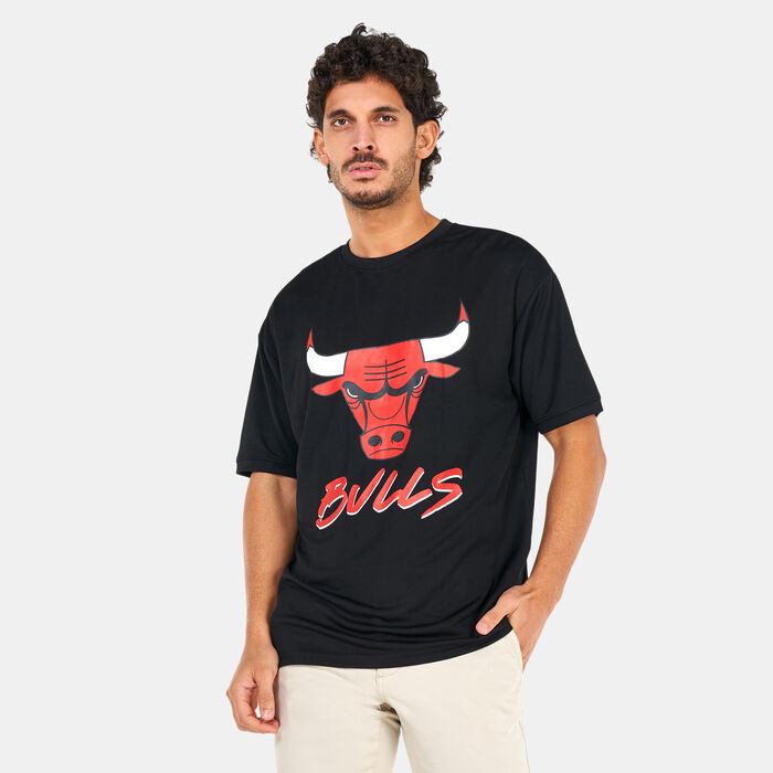 Red New Era NBA Chicago Bulls Graphic T-Shirt
