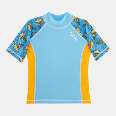 COEGA Kids' Swimming Rashguard Blue
