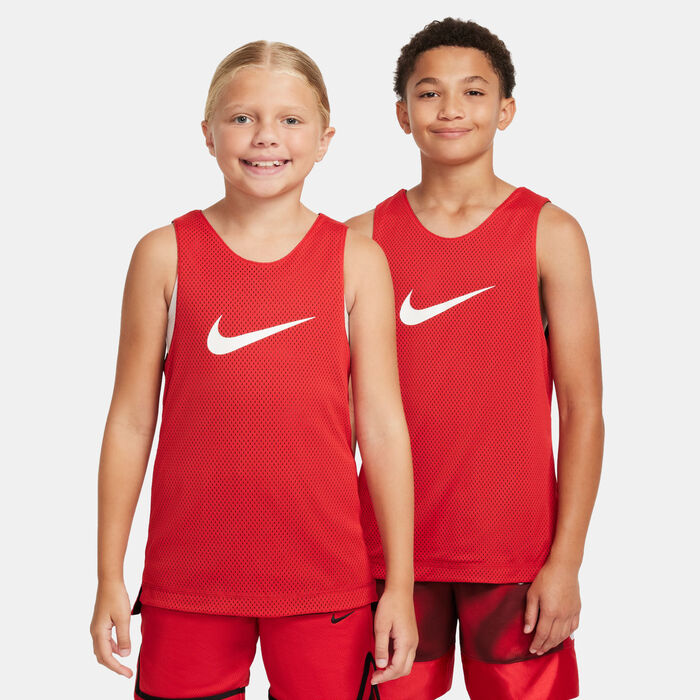 Nike Kids' Dri-FIT Basketball Tank Top Black image number 4