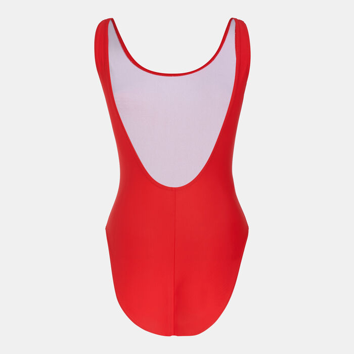 Buy Speedo Womens Deep U Back Swimsuit Red In Dubai Uae Sss