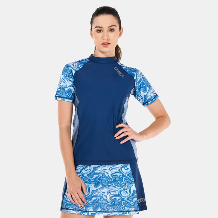 COEGA Women's Rashguard Blue image number 0