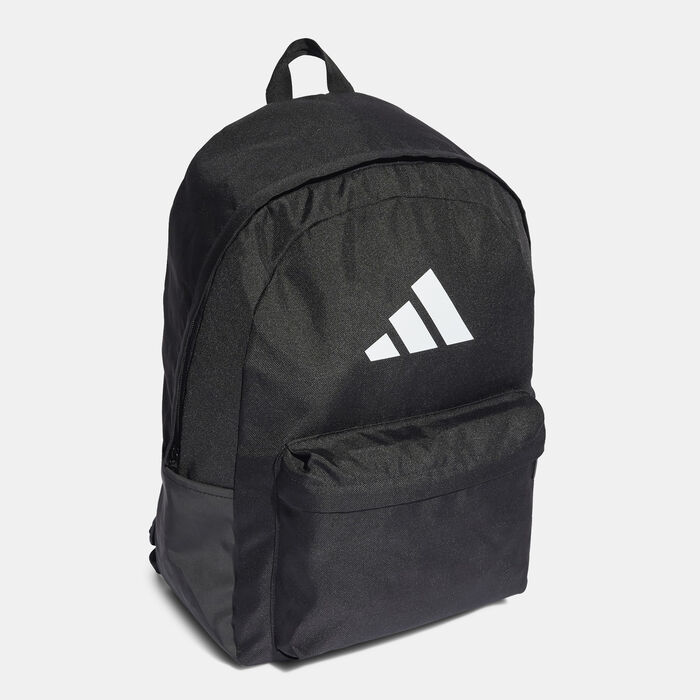 adidas Classic 3 Bar Logo Backpack Black image number 1