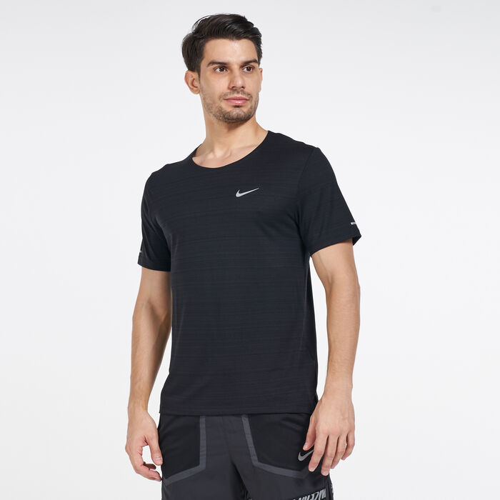 Buy Nike Men's Dri-FIT Miler T-Shirt Multi in Dubai, UAE -SSS