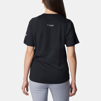 Columbia Women's Summit Valley Hiking T-Shirt Black