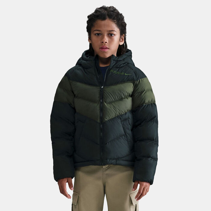 Nike Kids' Paris Saint-Germain Hooded Jacket Black image number 0