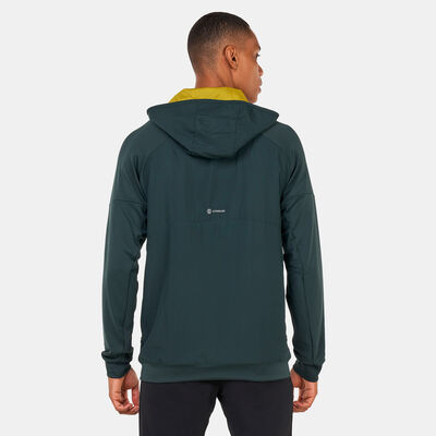adidas Men's Training Full-Zip Hoodie Green