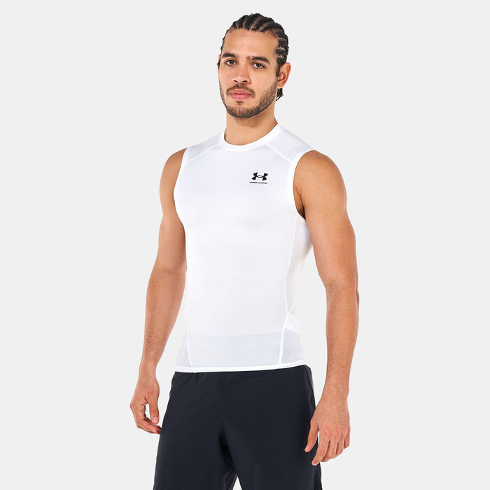 Under Armour Men's HeatGear Armour Top White image number 0
