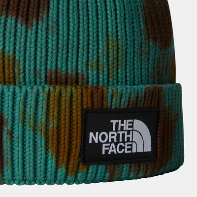 The North Face Tie-Dye Logo Box Beanie Brown