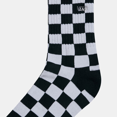 Vans Checkerboard Crew II Socks Black