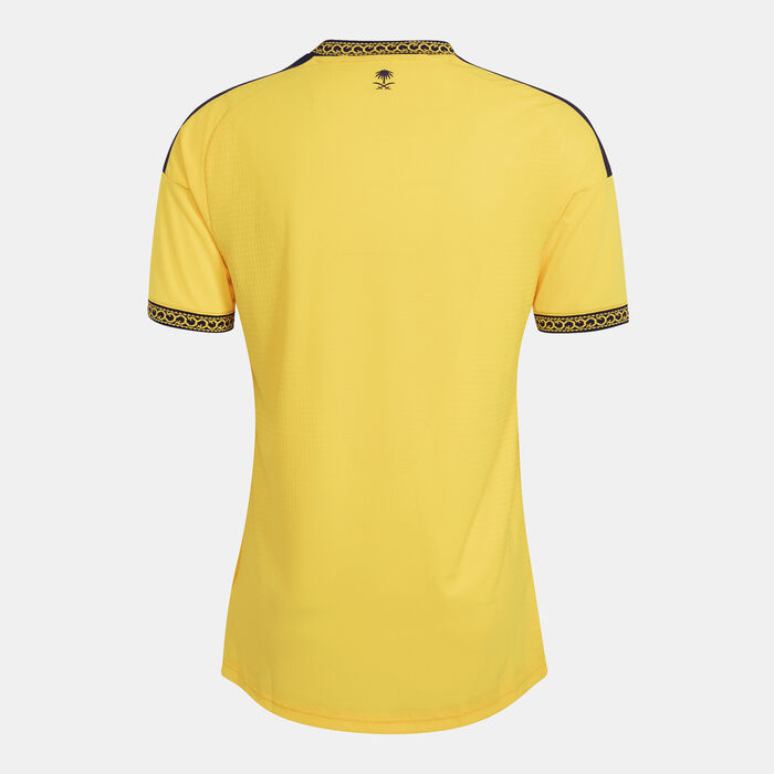 adidas Men's Al-Nassr 26/27 Home Authentic Football Jersey Yellow image number 1