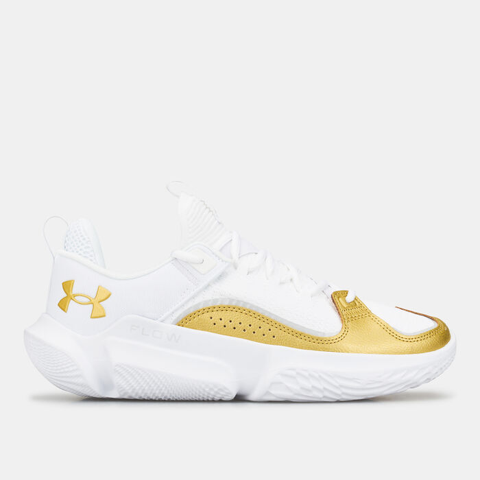 Under Armour UA Flow FUTR X 3 Basketball Shoes White image number 2