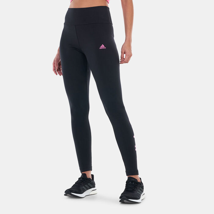 adidas Women's High-Rise Leggings Black image number 0