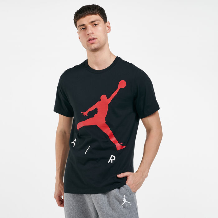 Jordan Men's Jumpman Air T-Shirt Black image number 0