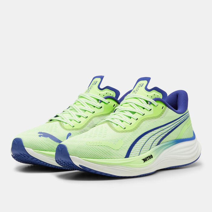 PUMA Men's VELOCITY NITRO 3 Running Shoes Green image number 1