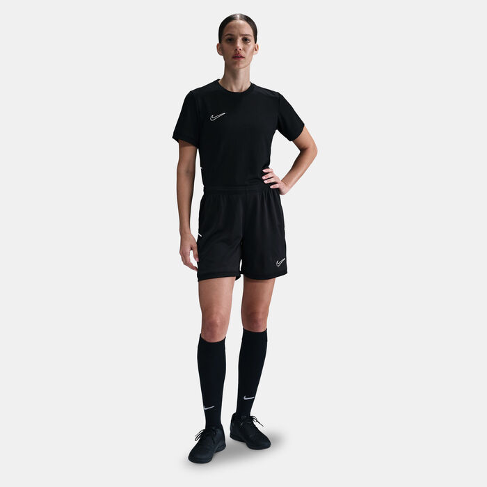 Nike Women's Academy Dri-FIT Soccer Shorts Black image number 2