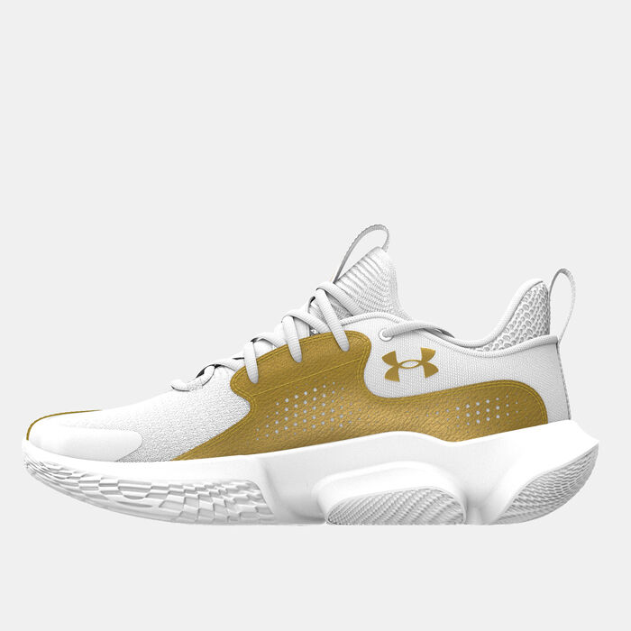 Under Armour UA Flow FUTR X 3 Basketball Shoes White image number 3