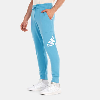 adidas Men's Essentials French Terry Tapered Pants Blue