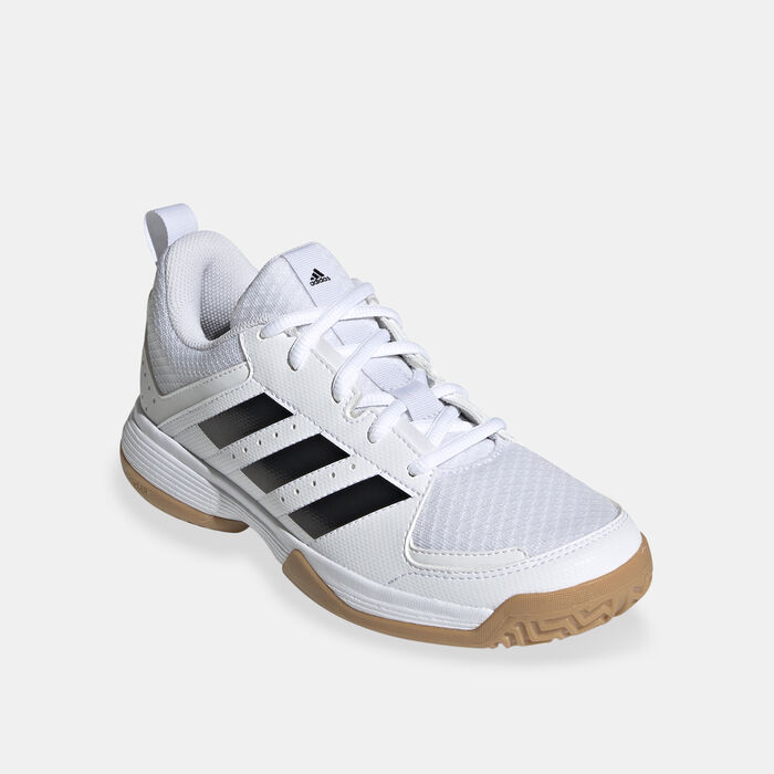 adidas Kids' Ligra 7 Indoor Court Shoes White image number 1