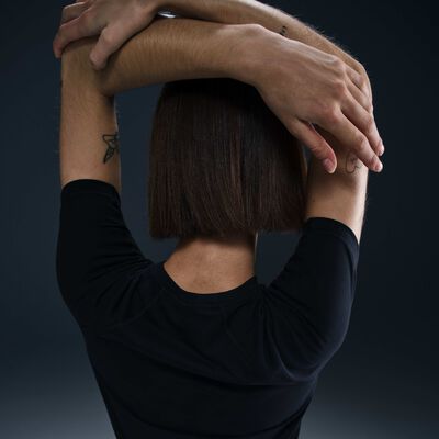 Nike Women's Trail Dri-FIT Running Top Black