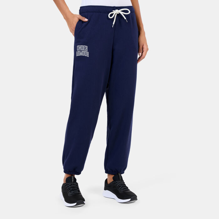 Under Armour Women's Icon Terry Sweatpants Blue image number 1