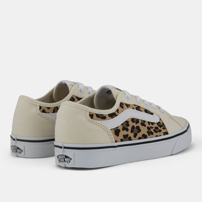 Vans Kids' Flocked Leopard Old Skool Shoes Multi image number 2