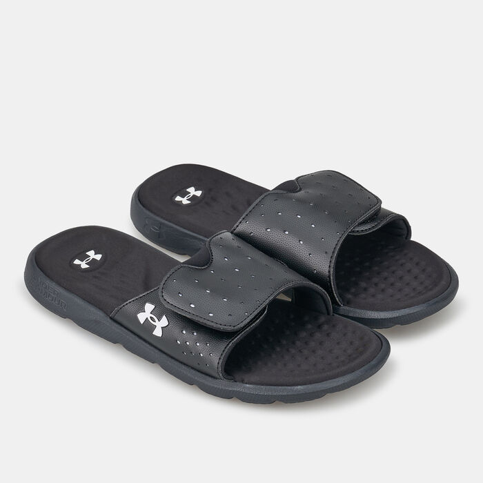 Under Armour Women's Ignite Pro Slides Black image number 0