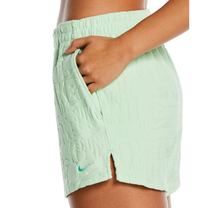 Nike Swim Women's Retro Flow Cover-Up Shorts Green image number 3