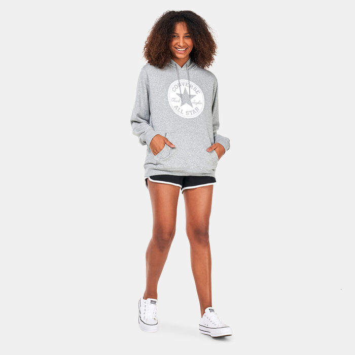 Converse Chuck Taylor All Star Logo Hoodie Grey image number 3