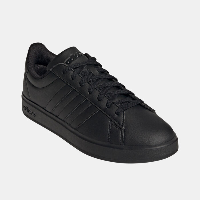 adidas Men's Grand Court Cloudfoam Comfort Shoe Black image number 1