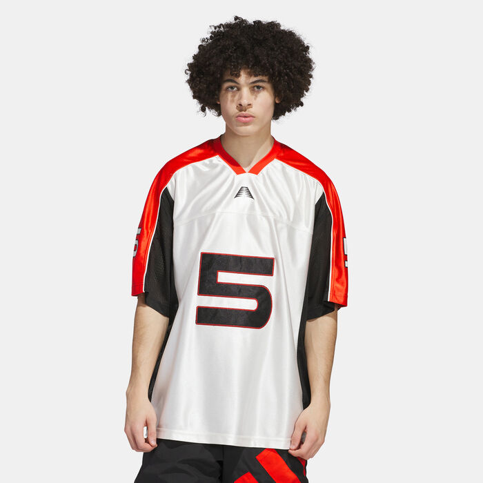 adidas Men's Anthony Edwards Jersey Top Red image number 0