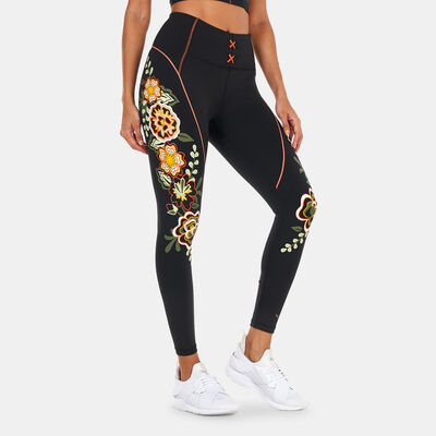 PUMA Women's X Frida Kahlo 7/8 Leggings Black